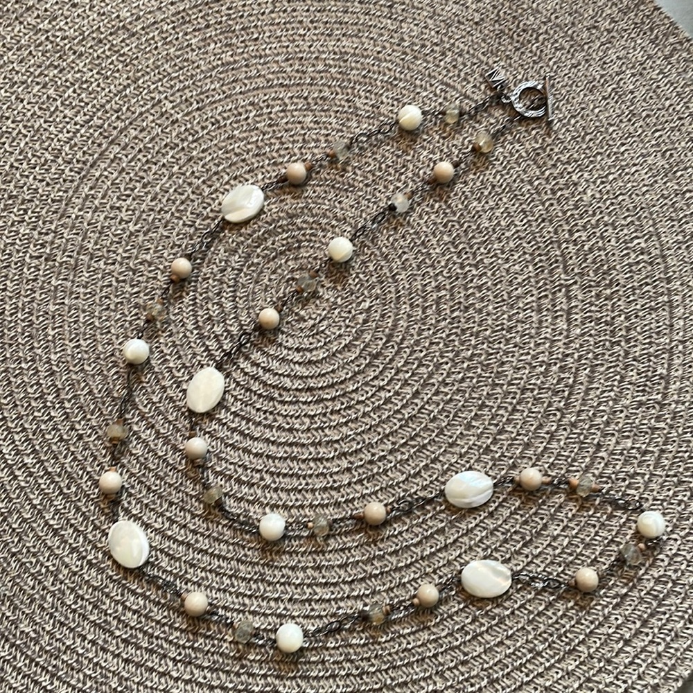 Silpada layering necklace